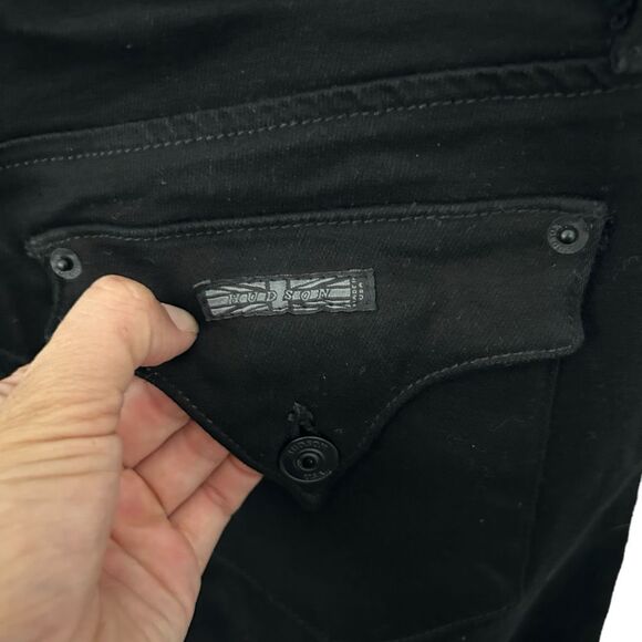 Hudson Collins Vice Versa Two Tone Skinny Jeans Size 27 Classic Retro Colorblock - Picture 10 of 15